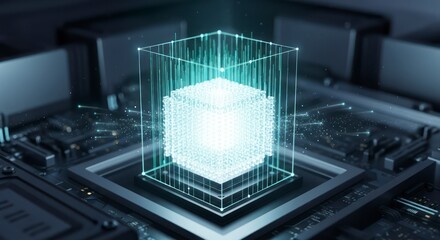 fiber optics background with lots light spots