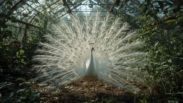 leucism peacock