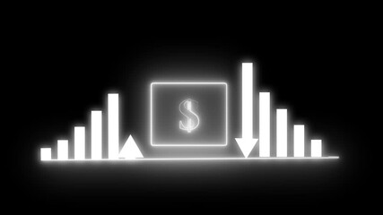 Business optimization, Cost reduction and Quality control, Animation of data processing and media icons over digital human spinning Future crypto. banking Detection. Augmented Reality. - Powered by Adobe