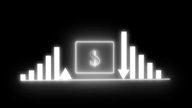 Business optimization, Cost reduction and Quality control, Animation of data processing and media icons over digital human spinning Future crypto. banking Detection. Augmented Reality.
