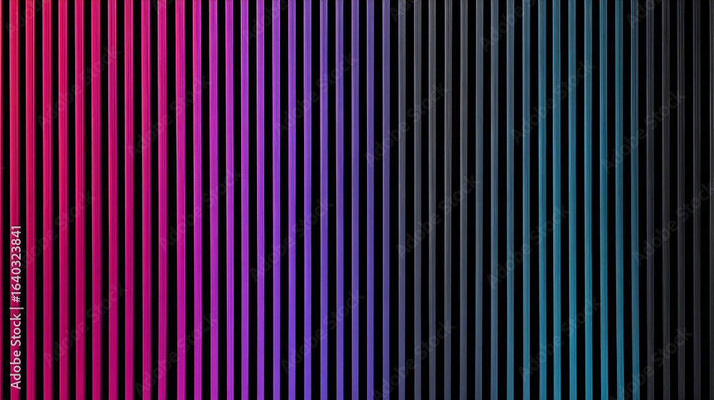 Aufkleber abstract image of vertical multicolored stripes.