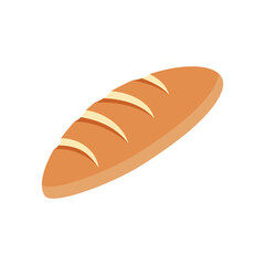 Freshly Baked Loaf of Bread, a Staple Food from the Bakery