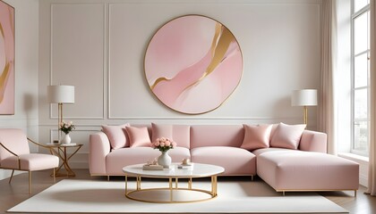 Photo interior modern design room 3d illustration