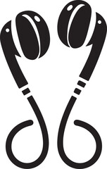 black and white cartoon illustration of a man