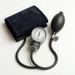 Blood Pressure Monitor Cuff 3D Illustration