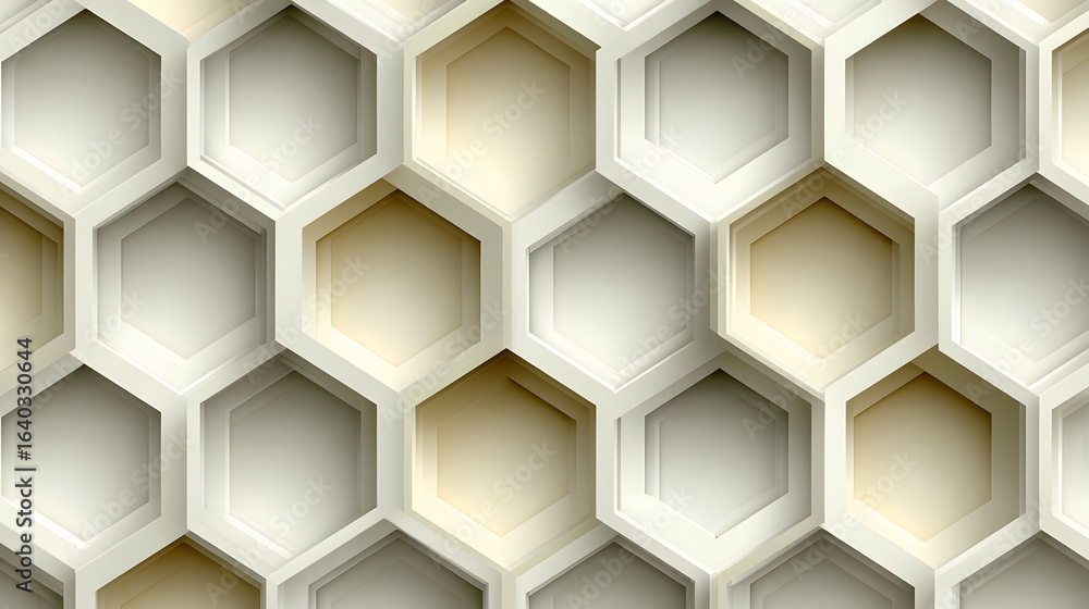 Poster close-up of a honeycomb-patterned surface.