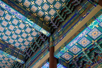 Zhengjue Temple at the Old Summer Palace Ruins Park, Beijing, China