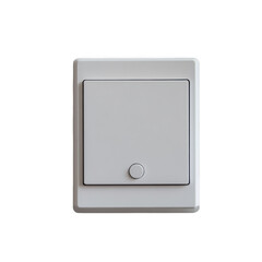 Light switch isolated on transparent background