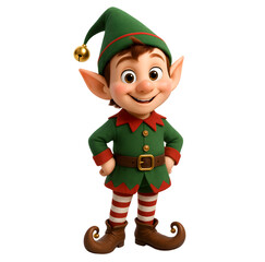 3D Christmas Element for Holiday Composition
