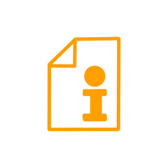 Information Document Icon／インフォメーション資料のアイコン	