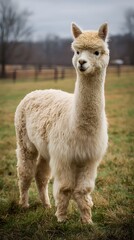 Obraz premium Alpaca with Soft Wool