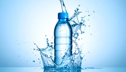 Water Bottle Splashing.
