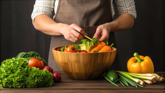 Preparing Fresh Vegetables for Compost