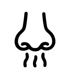 Allergy and Symptom Illustration Icon Set