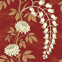 Grand Oriental luxury floral