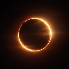Obraz premium The sunâ€™s corona shining brightly during a solar eclipse.
