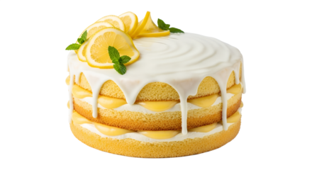 lemon flavour cake