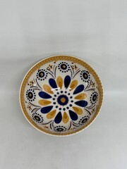 small china with pattern isolated background
