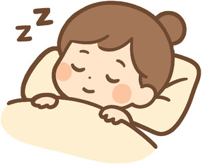 girl sleeping 