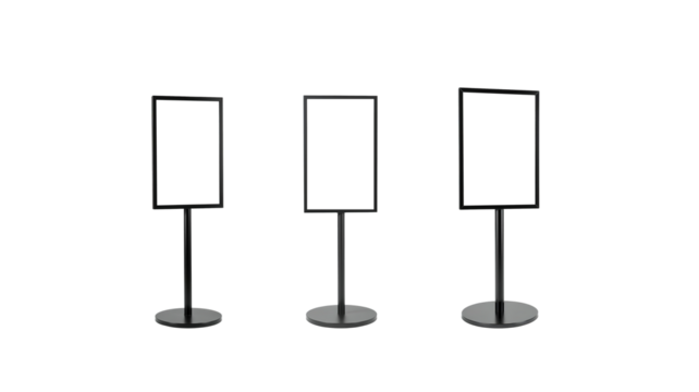 signboard on transparent background png