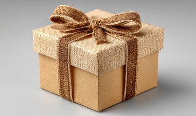 Wrapped Gift Present Box