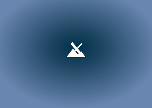 MX Linux Minimalist Dark Blue Wallpaper Background