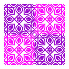 Geometric purple and White Patterns, Abstract Symmetrical Designs, Intricate purple Pattern Variations