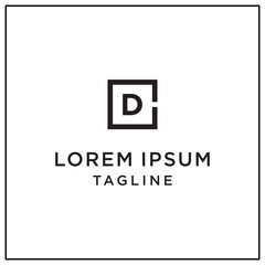 cd or dc square logo 