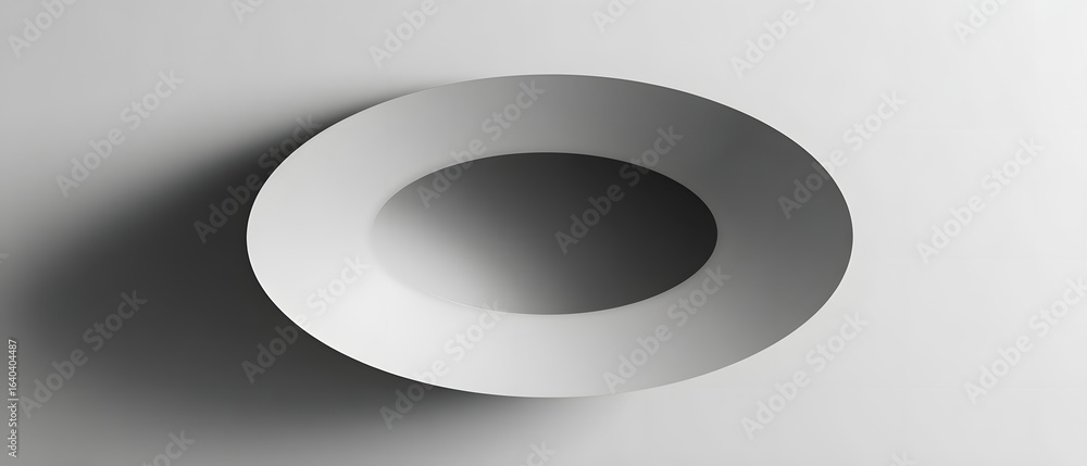Poster soft shadow ellipse isolated on transparent background