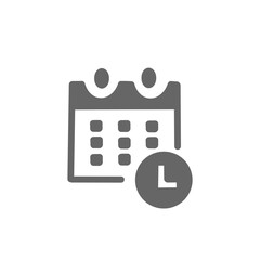 Schedule and Calendar Icon／スケジュールとカレンダーのアイコン