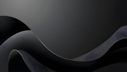 Elegant Black & Silver Monochrome Abstract Vector Background – Luxury Design