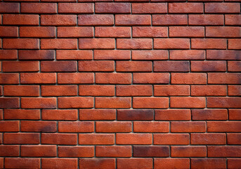 Obraz premium Red Brick Wall Texture Background