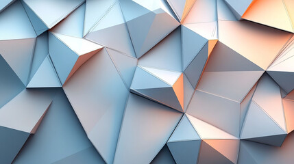 Fototapeta premium Abstract geometric pattern of light and shadow (1)