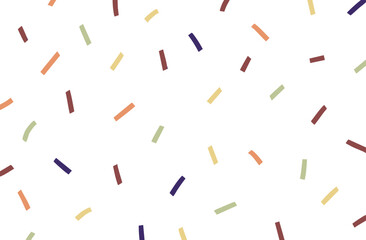 colorful confetti doodle pattern background