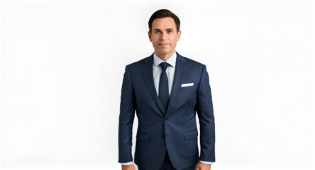 Confident businessman portrait