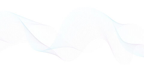 elegant business curve and wavy lines blue backdrop vector