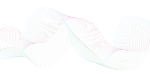Elegant business curve and wavy lines backdrop vector