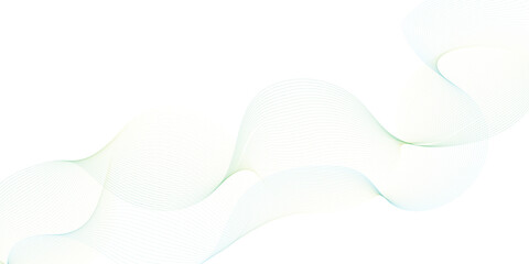 Colorful wave on a transparent background. EPS 10