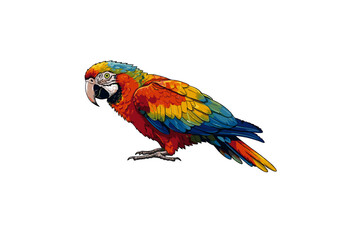 Obraz premium Elegant botanical illustration of beautiful pink dahlia flowers in a vintage, hand-drawn style isolated on a white background