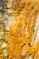 Golden rock texture background