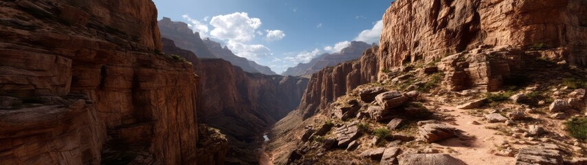 Fototapeta premium Canyon exploration grand canyon hdr panoramas