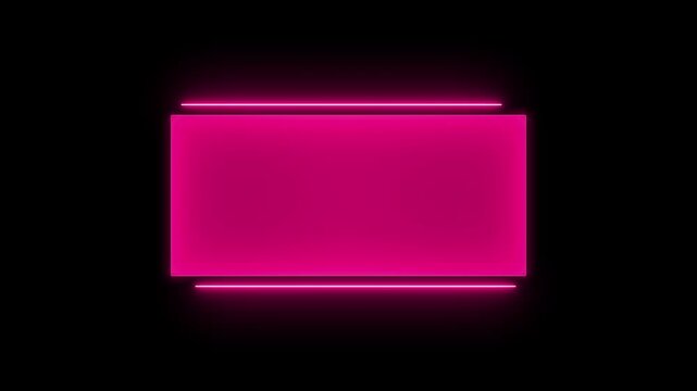 Hud Frame Digital Technology Sci-fi Frame Interface. HUD template. Frame HUD element. Illuminated frame A red rectangle within a blue more complex frame Dark background with subtle textures. 4k video.