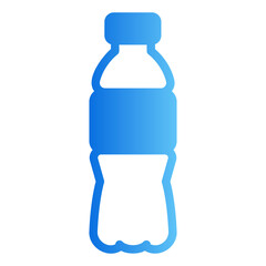 water bottle Gradient icon