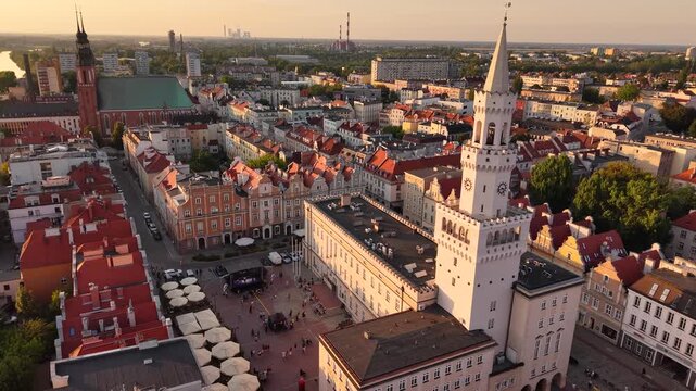 panorama of opole