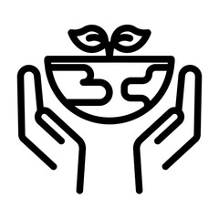 climate change Line Icon