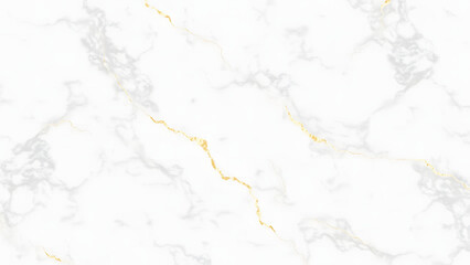 Obraz premium Seamless Elegant Marble Surface in White and Grey with Soft Gold Veining Effect