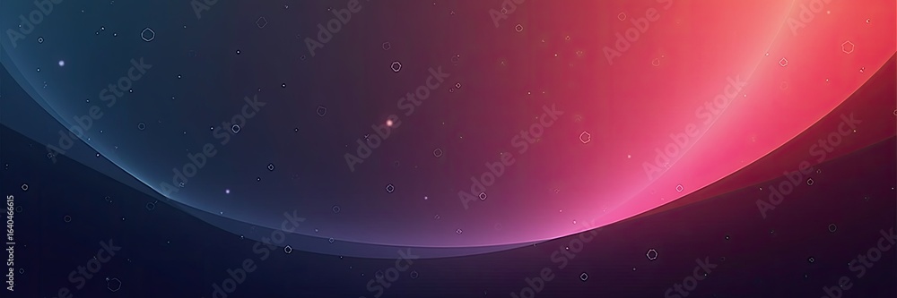 Poster abstract design with vibrant color gradients and subtle details.