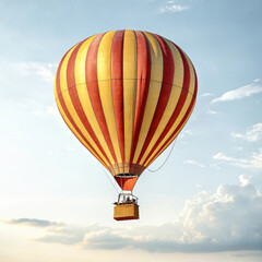 Fototapeta premium hot air balloon over blue sky