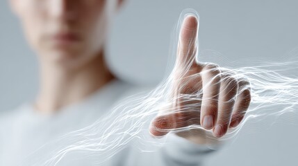Person pointing, a visual guide to nonverbal communication and direction indication
