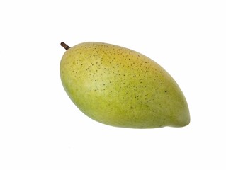 fresh mango isolated on white background 